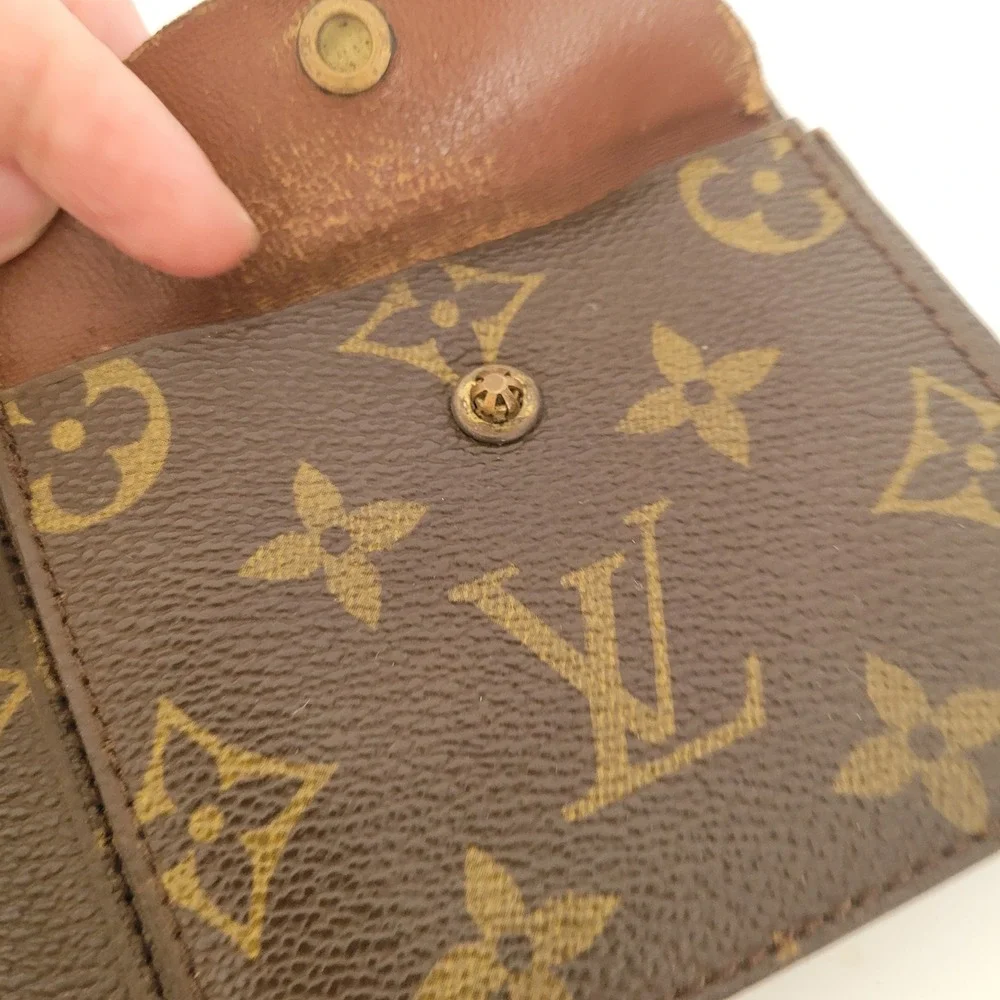 Louis Vuitton Vintage‎ Monogram Portefeuille Marco Bifold Wallet Brown 832